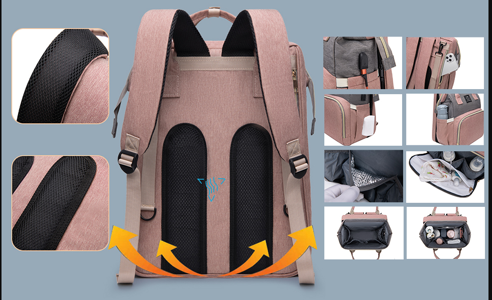 Vyno Nomade™ – Sac à Langer 3-en-1