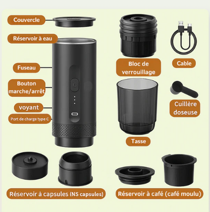 Vyno Lite™ – Cafetière portable